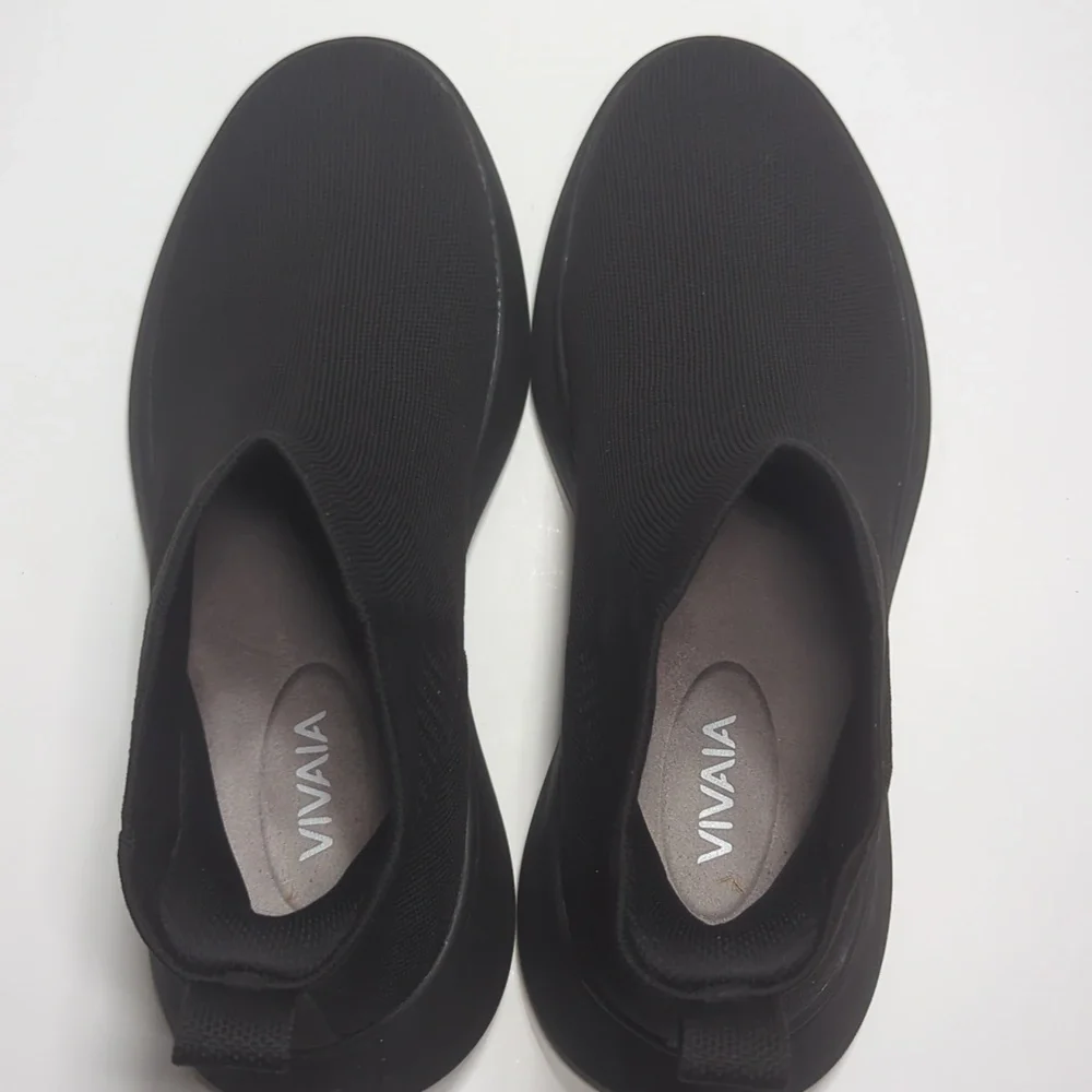 Vivaia Pull On Black Sneaker Boots Size EU 41 - US 9.5 - Picture 7 of 15